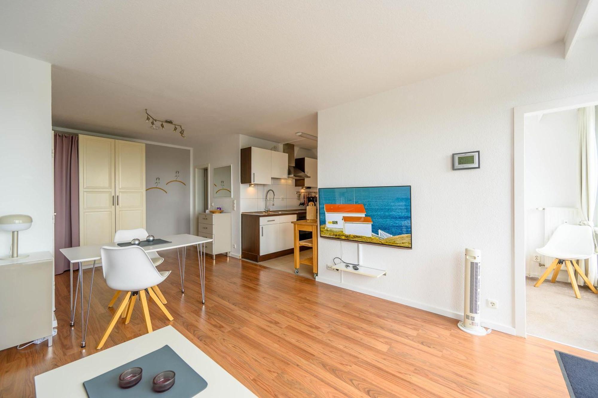 Ferienwohnung Oberdeck Schilksee Buitenkant foto